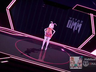 mmd r18 Bunny Butt! Oppai big tits want to fuck hard 3d hentai