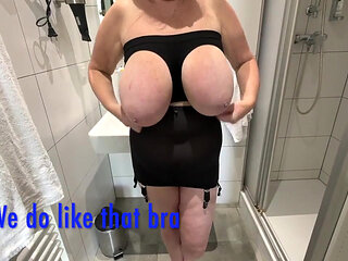 Aunty Sandra in Her Everyday Girdle Vgq45