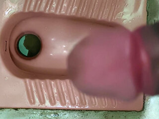 Indian boy masturbation at bathroom