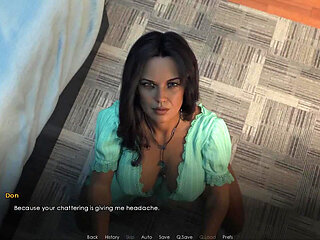 Lust academy: watching the milf getting deepthroated. Ep 3