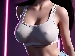 Tifa's Sexy I'm So Sexy Dance (Dancing Genom - I'm So Sexy)  FFVII  3D Dance