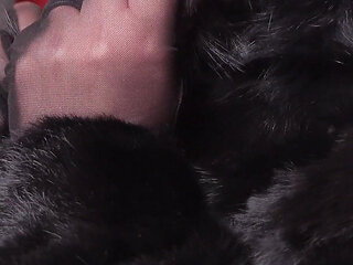 My Hot Fur Coat Collection - Part 1. Fetish MILF Arya Grander