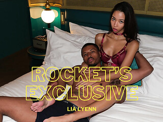 Lia Lin's sensual blowjob session for Rocket Exclusive