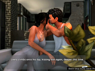 Leela and Ronnie foreplay before sex