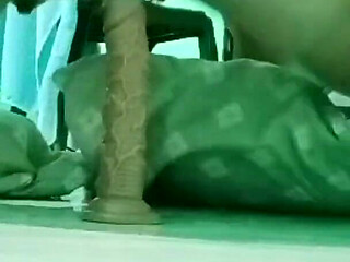 Sexy Filipina MILF Riding & Bouncing on a Dildo