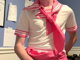 Femboy Striptease Video