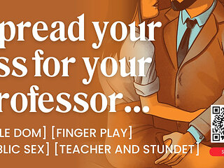ASMR Audio Porn: Dominant Male Teacher Fucks His Student in The Class - Erotic Audio for Women