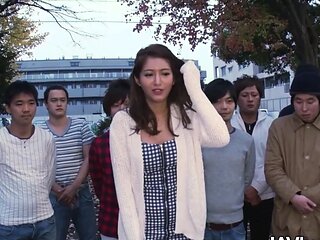 Nozomi Aso Fucks Her Boyfriend Infront Of Her Friends