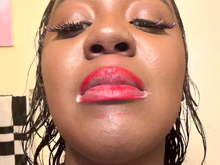 Fresh Out The Shower, Brushing My White Teeth!