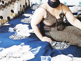 Wife reveals her filthy side with masked stranger while hubby watches