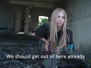 The Girl Found the Book of Evil and Conjured a Flying Dick for Herself