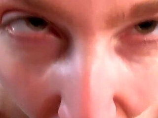 Programmed to Be a Cum Slut - Deepthroat, Eye Contact, Cum on Face