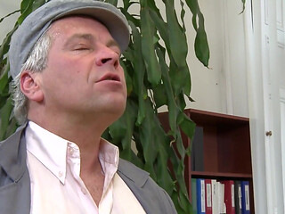 Passionate Secretary Has Hot Number with the Janitor in the Office