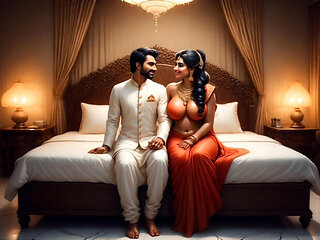 Hot Indian teacher teaches Kama Sutra to student