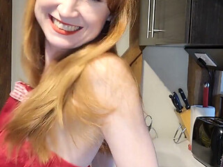 POV Your Cougar Kitchen Slut Wife Fucks You on the Counter