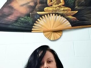 Stacked brunette goes solo toys and masturbation