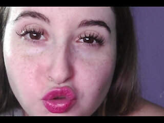 Pink Lipstick Before Leaving the House