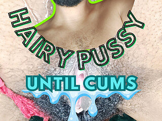 Licking Hairy Pussy Until She Orgasms