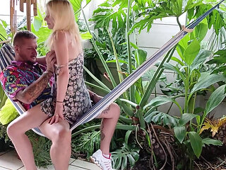 Hawaii Fuck Outdoor with Small Petite Hawaian Blonde