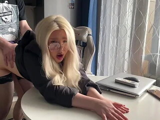 A Misunderstanding with My Tutor was Resolved with a Hot Fuck.