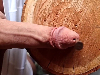 Cock on Big Nail