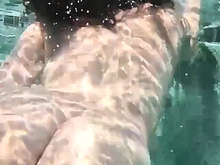 Underwater Suck and Fuck! Getting Used in the Pool by Big Cock - Chloe Kreams, Steve Rickz