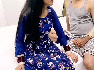 Neighbor girl's tight pussy fucked by Indian biggest cock