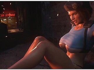 Jill Sexy Outfit 5, Re3 - Jill Valentine And Claire Redfield