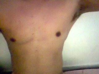 Boy Handsome Muscle Solo Cum Cock in House