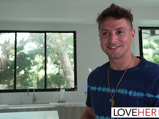 Tattooed Brunette Lacey Jayne Worshipped And Fucked Hard