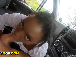 My BLACK GIRLFRIEND loves ROUGH sex... she begged me to drill her pussy till she couldnt walk