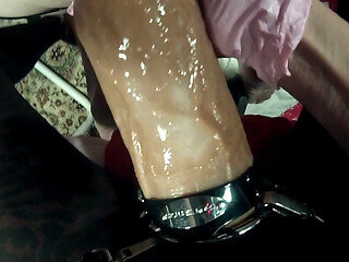 SUBMISSIVE HUSBAND-Cuckold gets his hole stretched