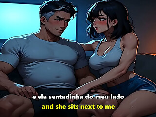 Um Final de Semana Proibido (A Forbidden Weekend) - Contos Animados - AI generated