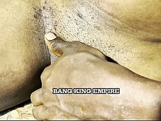 Slim Asian sex addict wife gets her tight dripping hole drilled by a big