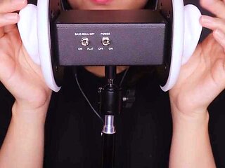 ASMR Snow Hand Movements  Ear Licking: Babe, Asian  Bongacams Porn