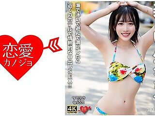546erofv-306 [afsque Sex] Saffle Girl With A Fun Vacation On The Beach In Midsummer!!if You Are Satisfied With Swimming In The Sea, A Passionate Vaginal Cum Shot Sex At A Nearby Hotel!!