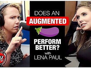 Lena Paul And Holly Randall In Does An Augmented Penis Perform Better? With