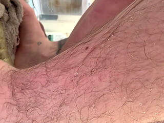Teasing my big cock