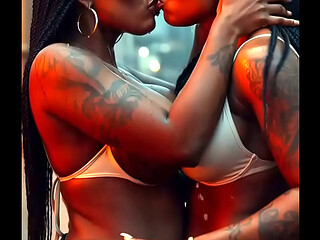 Ebony ai lesbians