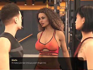 No more cash: interracial deepthroat and throat pie in the bathroom ep 27