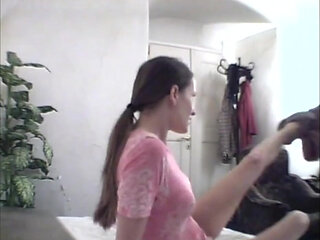 amateur couple fucking fingering in the bedroom...cum in mouth