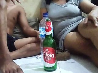 Hot Indonesian Teen Ayuningsih Gets Creampie in Tight Pussy - Homemade Sex Party