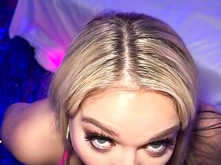Blonde Babe Lana Wolf Is A Cum Swallowing Tease