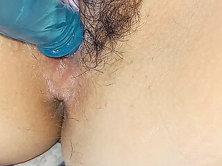 scened milf Teodora plays with her juicy twat and dildo