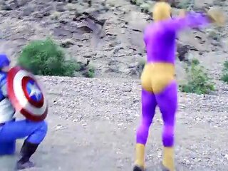 Captain America XXX Scene 3