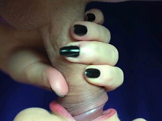Kinky Babe Gives a Gagging Blowjob for a Mouthful of Cum