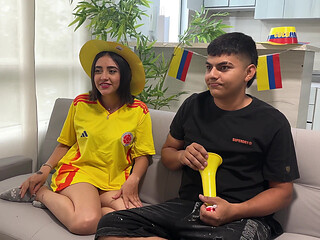 My Latina Best Friend Is Waiting for Me Without Underwear and Betting Her Wet Pussy if Her Team Wins. 2026 World Cup Special!