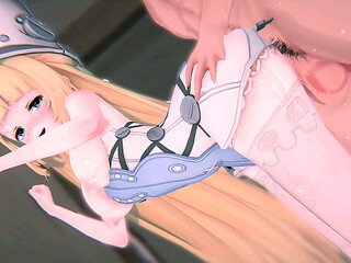 [Zenless Zone Zero] - Norma &quot_GENIUS MELTDOWN&quot_: Bound Scientist &amp_ POV Masturbation Sandwich DP (4K/60FPS)
