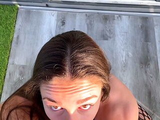 pov romanian blowjob cumshot