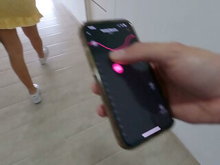 Public Multi-Squirt Adventure: Lush vibrator in real places